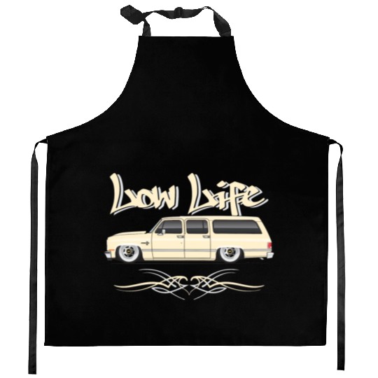 low life Santa Fe Tan Kitchen Aprons
