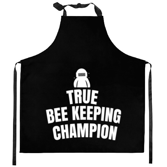 True bee keeping champion Kitchen Aprons
