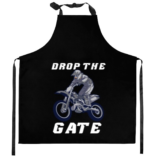 Dirt Bike Dirt Bike Riding Motocross Dirt Biking Kitchen Aprons