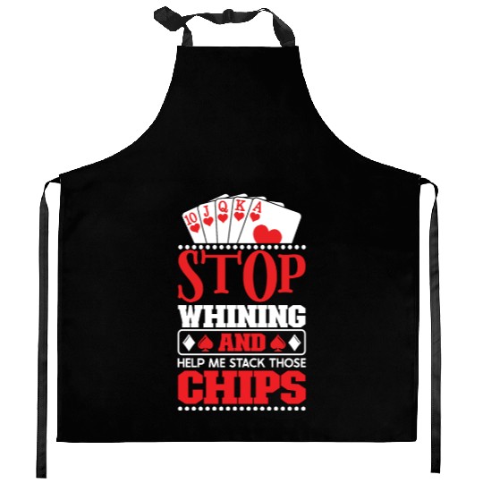Poker Casino Poker Player Gambling Roulette Gift Kitchen Aprons
