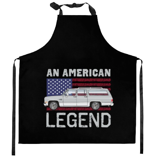 legend Light Silver Kitchen Aprons