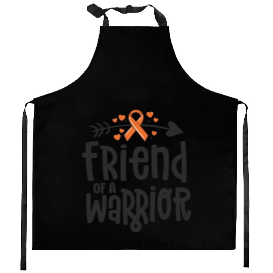 Friend Of A Warrior Lymphoma Leukemia Cancer Kitchen Aprons