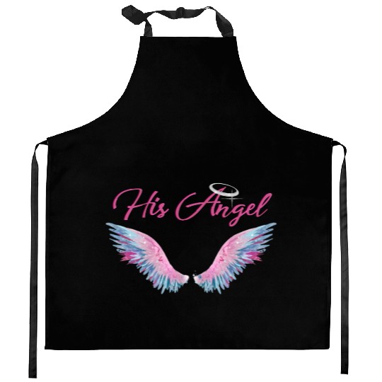 His Angel Kitchen Aprons