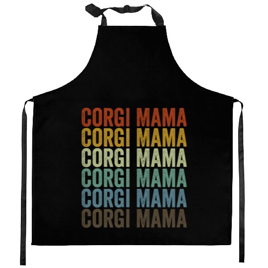 Corgi Mama Corgi Dog Lover Mom Puppy Mama Kitchen Aprons