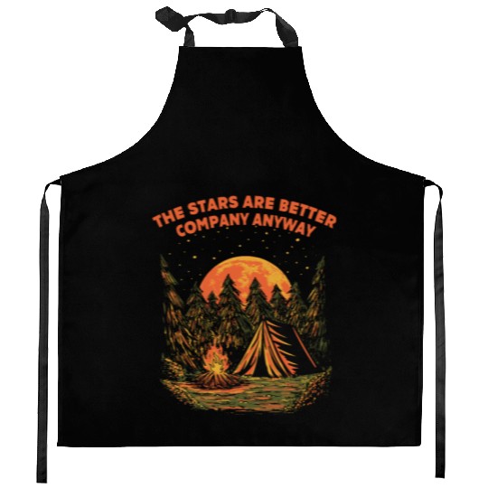 Stars Are Better Company Wildlife Camping Outdoor Kitchen Aprons