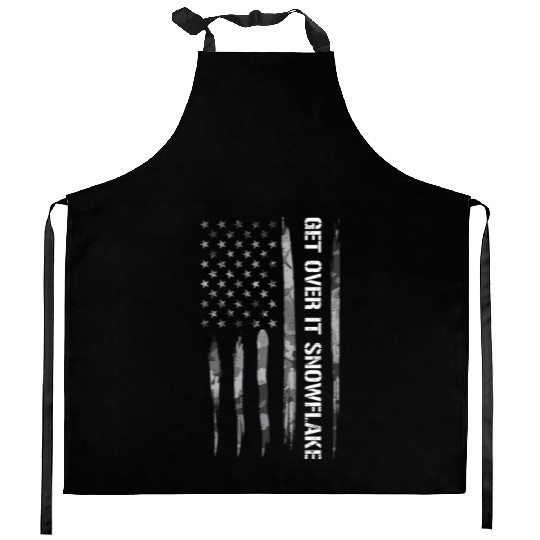 Get Over It Snowflake Kitchen Aprons