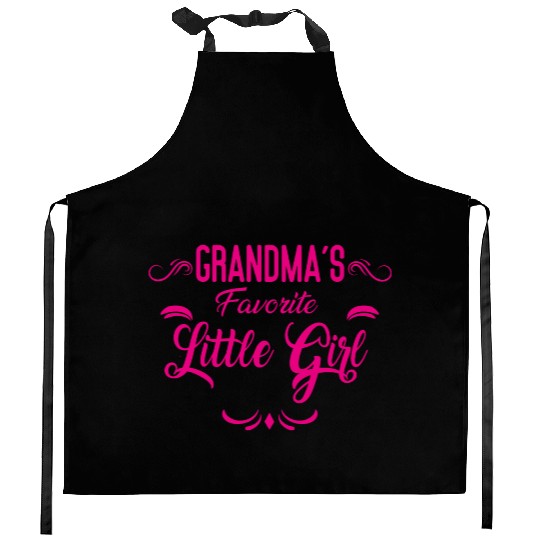 Grandma's Favorite Little girl Kitchen Aprons