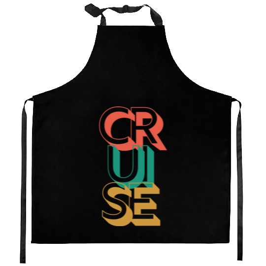 Retro Cruise Kitchen Aprons