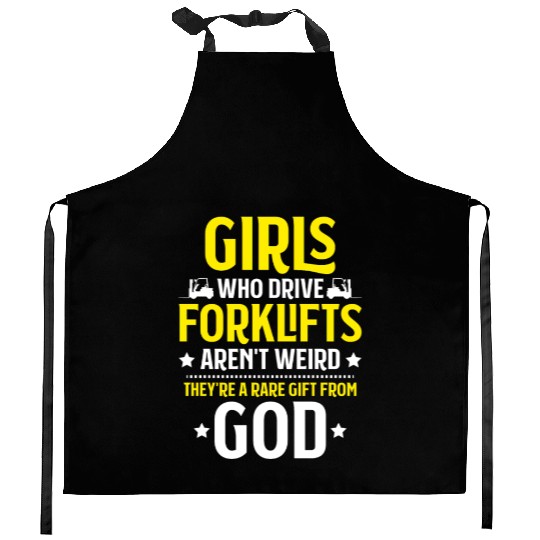 Forklift Operator Forklift Driver Forklift Truck Kitchen Aprons