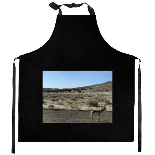 Antelope near Grand Canyon West Kitchen Aprons