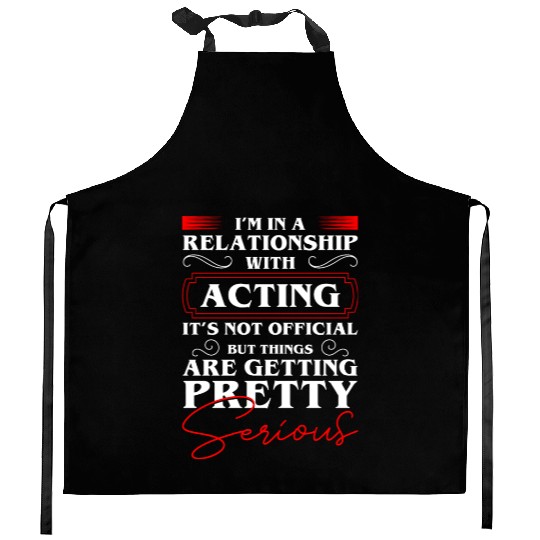 Actor Rehearsal Make-Up Drama Club Kitchen Aprons
