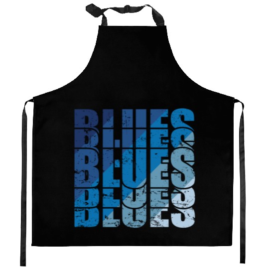 Blues Music Jazz Trumpet Chicago Kitchen Aprons