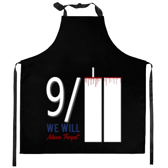 Patriot Day 9 11 Twin Towers New York USA Amerika Kitchen Aprons