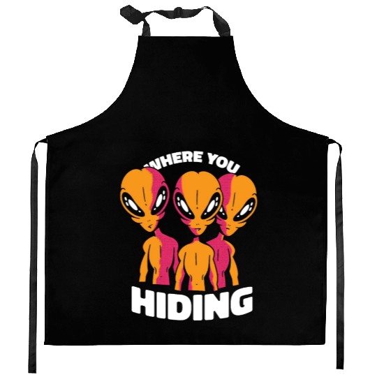 Creepy alien creatures Creepy alien creatures insp Kitchen Aprons