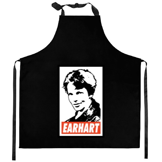 Amelia Earhart Kitchen Aprons