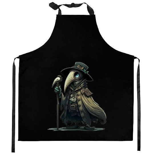 Lil' Plague Doctor Kitchen Aprons
