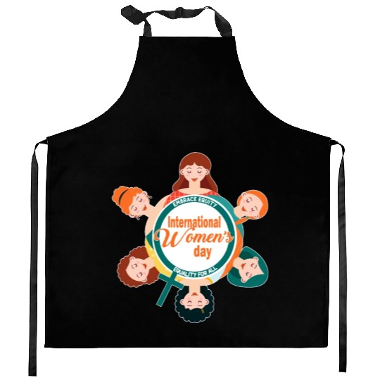 International Women's Day: Equality, Embrace Equit Kitchen Aprons