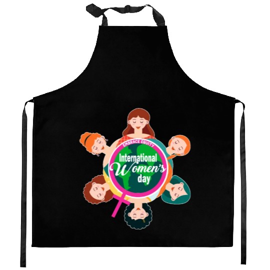 International Women's Day Theme 2023 Embrace Equit Kitchen Aprons
