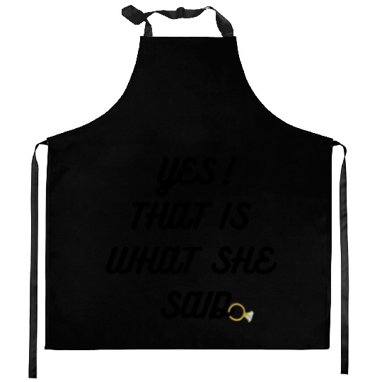 Engagement Kitchen Aprons