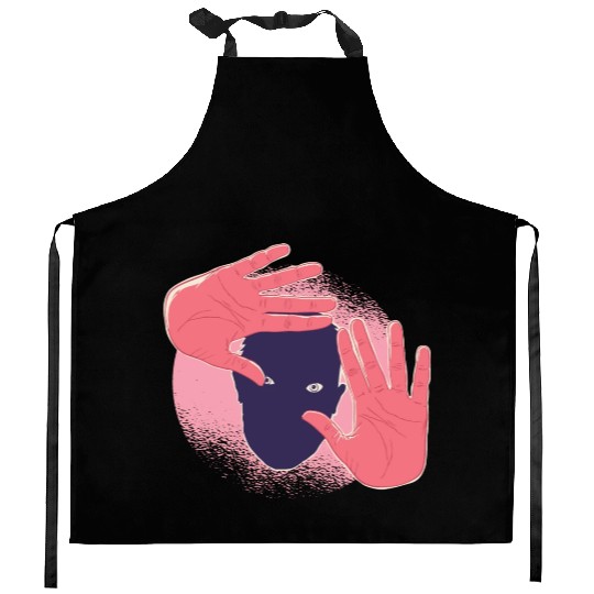 Faceless hands creepy looking Faceless hands creep Kitchen Aprons