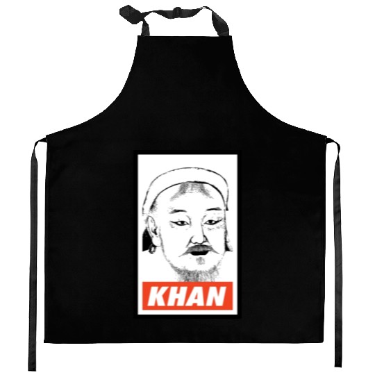 Genghis Khan Kitchen Aprons