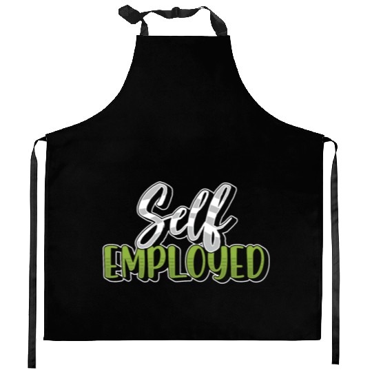 Self Employed Boss Freelancer Work Job Kitchen Aprons