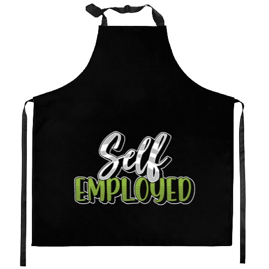 Self Employed Boss Freelancer Work Job Kitchen Aprons