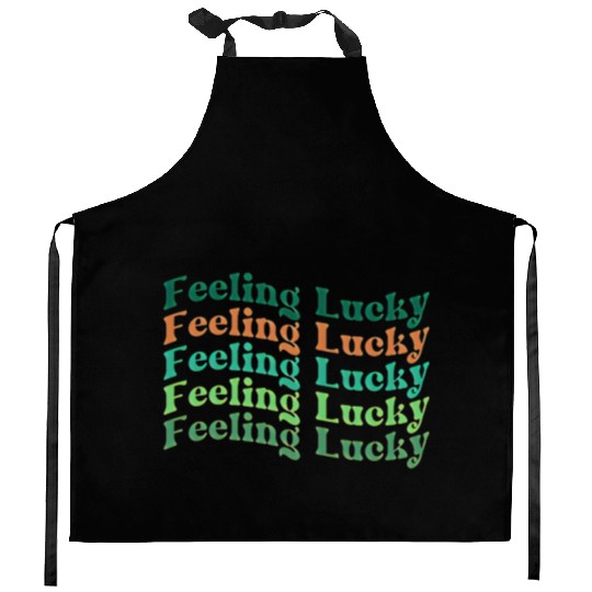 Feeling Lucky Gift, St Patrick's Day Kitchen Aprons