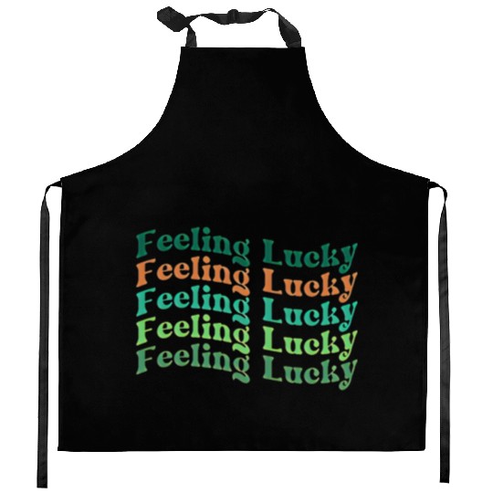 Feeling Lucky Gift, St Patrick's Day Kitchen Aprons