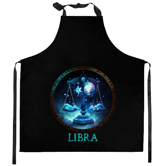 Embrace Your Libra Identity: Libra Pride Zodiac Kitchen Aprons