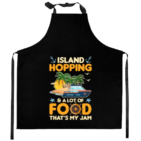 Cruise Ship | Vacation Cruising Gift Ideas Kitchen Aprons