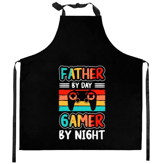 Gamer Pc Computer Controller Kitchen Aprons