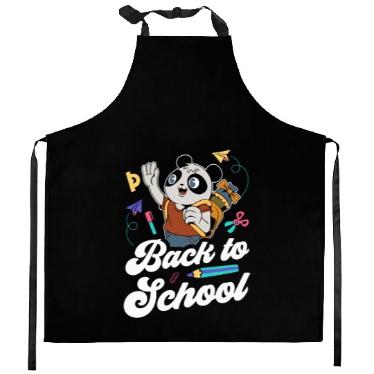 Back To School Pupil Teacher Grade Kitchen Aprons