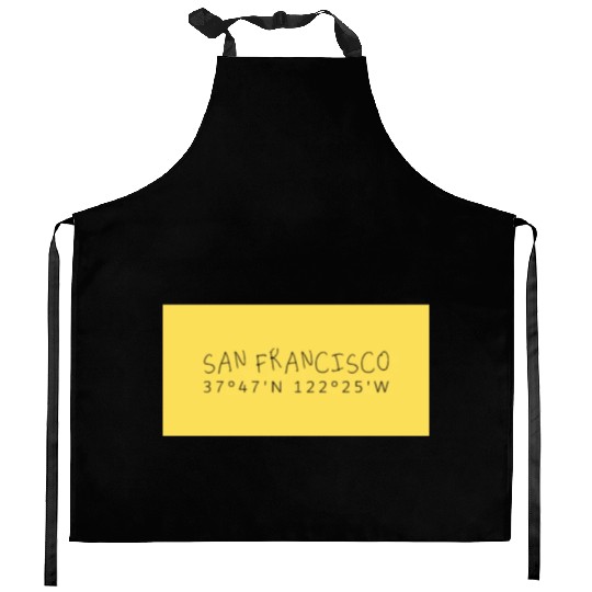 San Francisco Coordinate's design Kitchen Aprons