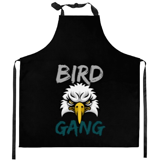 Eagle Bird Gang Funny Philadelphia Kitchen Aprons