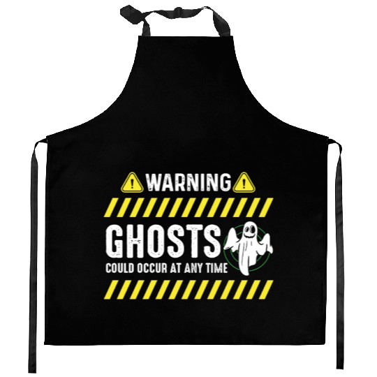 Ghost Hunters, Ghosts, Ghost, Ghost hunting Kitchen Aprons