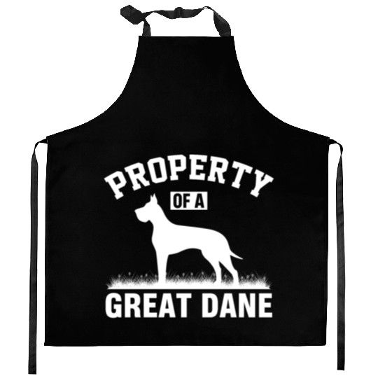 Great Dane Dogs, Great Danes Kitchen Aprons