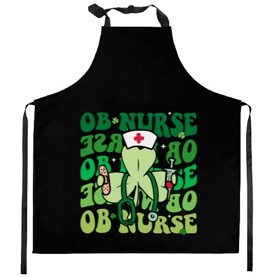Groovy Obstetrics Nurse Funny St Kitchen Aprons