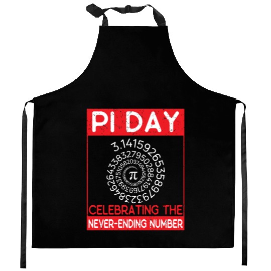 Pi Day: Celebrating the never-ending number Kitchen Aprons