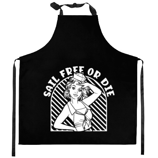 Sailing Sailor Freedom Kitchen Aprons