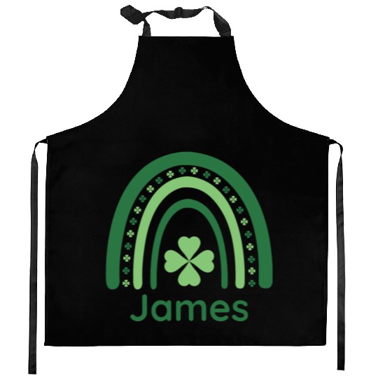 James Clover Charm Boho Rainbow Kitchen Aprons