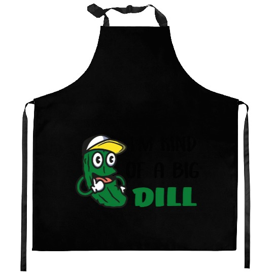 I'm Kind of a Big Dill Cute Pickle for Baby, Baby Kitchen Aprons
