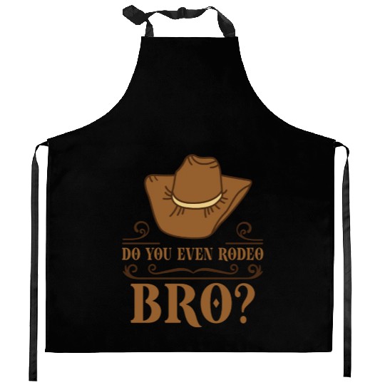 Cowboy Barn Bull Rider Rodeo Country Western Gift Kitchen Aprons
