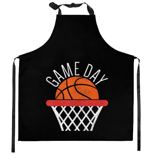 Game Day Basketball Lover Basketball Player Kitchen Aprons
