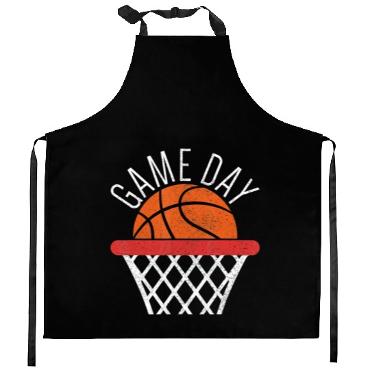 Game Day Basketball Lover Basketball Player Kitchen Aprons