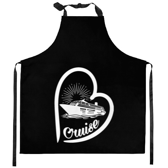 Cruise Love Kitchen Aprons