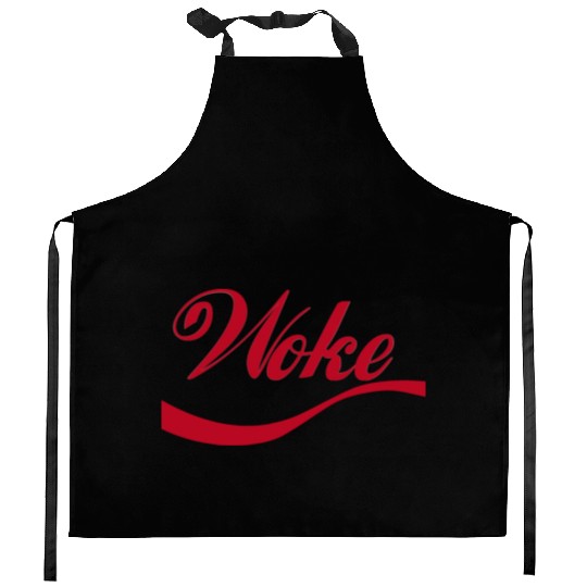 Stay Woke Kitchen Aprons