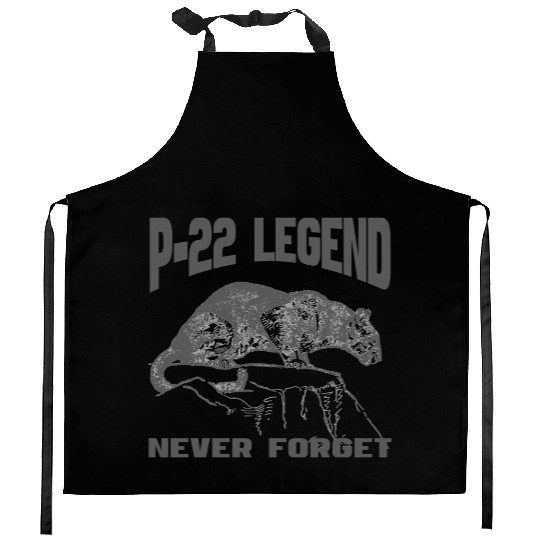 P22 MOUNTAIN LION SILVER LAKE NEVER FORGET Kitchen Aprons
