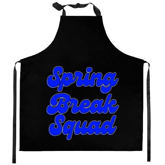 Spring Break Squad Summer Vacation Spring Break Kitchen Aprons