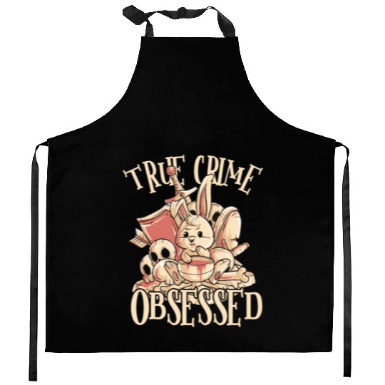 True Crime Murder Spy Crime Interest Gift Idea Kitchen Aprons